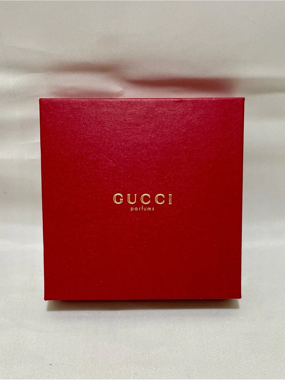 Gucci Parfums Gold Embossed Compact Mirror, NIB